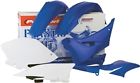 90107 Polisport Plastic Complet Kit Blue White Yamaha Yz125 Yz250 2002 To 2005