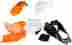 90450 Polisport Plastic Kit Orange Oe