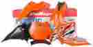 90563 Polisport Plastic Kit Oe Orange