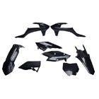 90681 Polisport Complete Plastic Kit Set Black Ktm Sx Xc