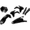 9309-12 Cycra Powerflow Plastics Kit Black Ktm 250 Sx-f 2011-2012