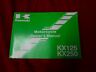 99987-1134 Kawasaki Nos Oem New Kx Owners Manual
