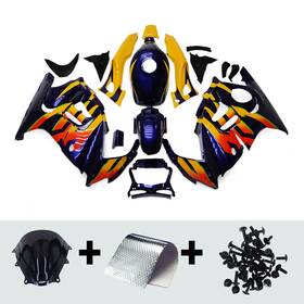 Fwcbr600f31997-13 9sparts Yellow Blue Plastic Fairing Kit For Honda Cbr600 F3 1997 1998 97 98 Bodywork