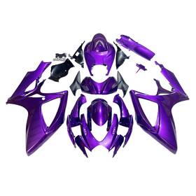 Fwk6-141 9sparts Pearl Purple Abs Fairing For Suzuki Gsxr600 Gsx-r750 2006 2007 K6 06 07 Bodywork