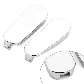 Abcfour Us 550722724420 Pair Motor Lower Corner Trim Plugs Chrome For Honda Goldwing Gl1500 1988-2000