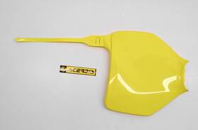 0002121.060 Acerbis 052000061 Front Number Plate Yellow Nos