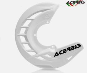 0016057.030 Acerbis Front Disc Cover Protection X-brake White No Attachments-sho