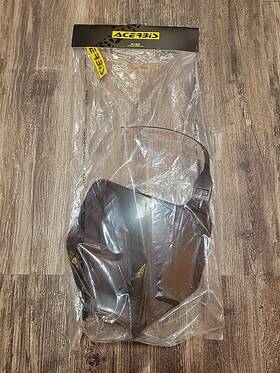 1521-2105 Acerbis Black Front Number Plate Kx 125/250 03-07 250/450 F 04-08 Rmz250 04-06