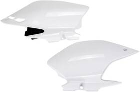 1q2cyrorpc Acerbis Side Panel Number Plates White Yamaha Wr250f 07-13