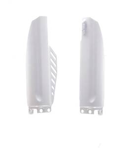 2115150002 Acerbis Lower Fork Guards White #2115150002 For Honda Crf150r/cr85r
