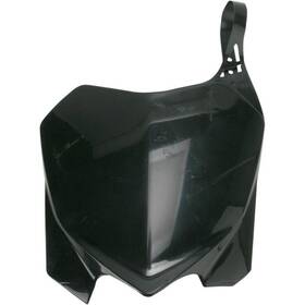 2141850001 Acerbis Front Number Plate Black #2141850001 For Honda Crf250r 4-stroke/crf450r