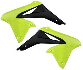 2171915137 Acerbis Radiator Shrouds Fluorescent Yellow/black Fits Suzuki Rm-z250 2010-2018