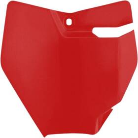 2449400004 Acerbis Front Number Plate Red #2449400004 Ktm/gas Gas 65 Sx/mc
