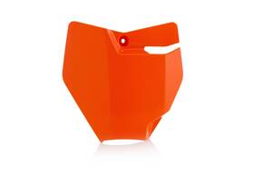 2449405226 Acerbis Front Number Plate - Orange 16