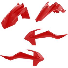 2449620004 Acerbis Plastic Kit - Red