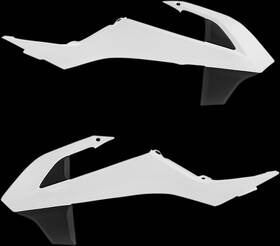 2449701035 Acerbis Radiator Shrouds - White/black