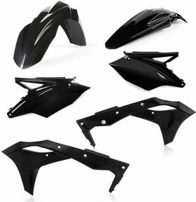 26858-10001 Acerbis 2685810001 Plastic Kit Black