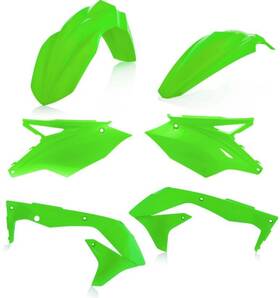 2685830235 Acerbis Plastic Kit - Flo Green Fluorescent