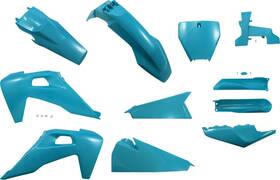 2726557441 Acerbis Full Plastic Kit - Teal Metallic