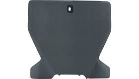 2726577297 Acerbis Front Number Plate - Gray Metallic