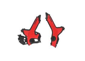 2979621042 Acerbis X-grip Frame Guards Black/red #2979621042 For Honda Crf300l 2021