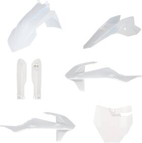 2980580002 Acerbis Full Plastic Kit - White