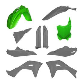 2983574594 Acerbis Full Plastic Kit - Green/gray