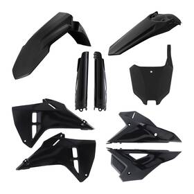 2985980001 Acerbis Plastic Kit Full Black Fits Honda Crf450r And Crf250r 2025