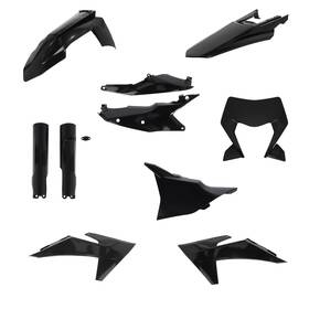 2986550001 Acerbis Plastic Kit Full For Ktm - Includes Fenders And Side Panels
