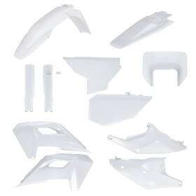 2986650002 Acerbis Full Plastics Kit 20 White #2986650002 Husqvarna Te 250/fe 501
