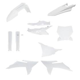2986810002 Acerbis Full Plastics Kit White #2986810002 Ktm