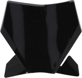 2987010001 Acerbis Front Number Plate Black #2987010001 Ktm 65 Sx 2024-2025