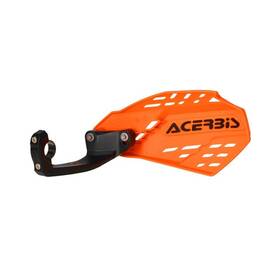 2987615225 Acerbis Linear Vented Handguards Orange/black -
