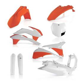 Acerbis 889143055340 15-16 Ktm Sx125/150/ Sx250/xc/ Sx-f/xc-f Full Plastic Kit - Original 15