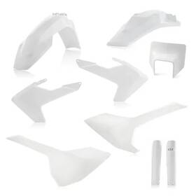 9msl5c6tss Acerbis Complete Plastic Fender Body Kit White Husqvarna Fe350s 19