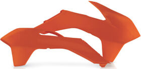 2314250237 Acerbis Radiator Scoops Orange Ktm 125 Sx 2013-2015 150 Xc 201