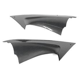 Hualalab41871 Acouto 2pcs Carbon Fiber Side Air Duct Cover Fairing Insert Part Fit For Yzf