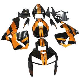 M888-h002-033 Amotopart Abs Injection Mold Bodywork Fairing Kit For Honda Cbr600rr 2005 2006 F5 Red Gold