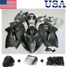 Ap-s1307-mbk Zxmt Fairing Kit For Suzuki Hayabusa Matte Black Bolts