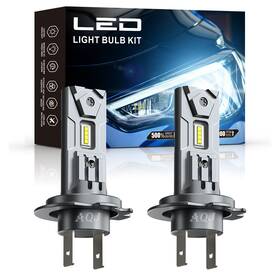 Aqj-x5-h7 Aqj For Mercedes-benz Ml350 2003-2011 2x 6000k Led Hedlight High/low Beam Bulbs