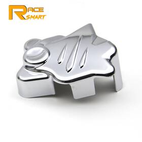 Vtx008 Arashi Chrome Plated Front Brake Caliper Case Cover For Honda Vtx1300 2003-2009