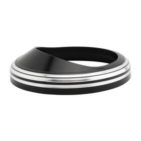 M204-147-sblk Areyourshop 5 Inch Speedometer Cover Case Outer Casing Silver For Glide Softail Fat Boy Fxst