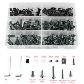 M525-a039-tit Areyourshop 177pcs Sportbikes Motorcycle Fairing Bolts Kit M5/m6 Fastener Screws Titan-color