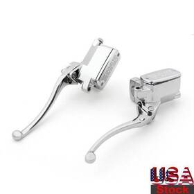 M542-a034-chrome Areyourshop 1 Inch Brake Clutch Master Cylinder Reservoir Lever For Honda Vtx1800 2002-2008 2003