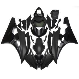 Fq-29 Autopartsbay #bay Fairings For 2006 2007 R6 Yzf Yamaha Matte Black Abs Plastic Injection Bodywork