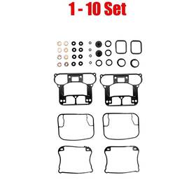 Dpzh-evolution-92-98 Auxito 1-10set For 1992-1998 Harley Evolution Engine Full Rocker Box Gasket O-ring Kit