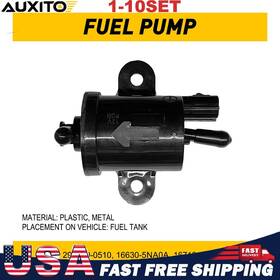 Ryb-metropolitan-02-09 Auxito Fuel Pump 2pin For Honda Metropolitan 50 Ii Chf50pa 16710-get-013 Black 1-10x