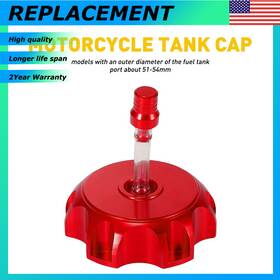 Xpd-kdm-68115 Auxito For Motorcycle 53mm Gas Fuel Tank Cap Air Vent Tube Breather Hose Dirt Bike Part
