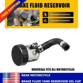 Xpd-sc-32541 Auxito For Suzuki Gsxr 600 / 750 00 01-03 Black Billet Rear Brake Fluid Reservoir Tank