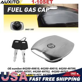 Yxg-gs1000-78-79 Auxito Fuel Tank Gas Cap With Lock Keys For Suzuki Gs300l 1982-85 Gs450ga 1982-1983 1-10x